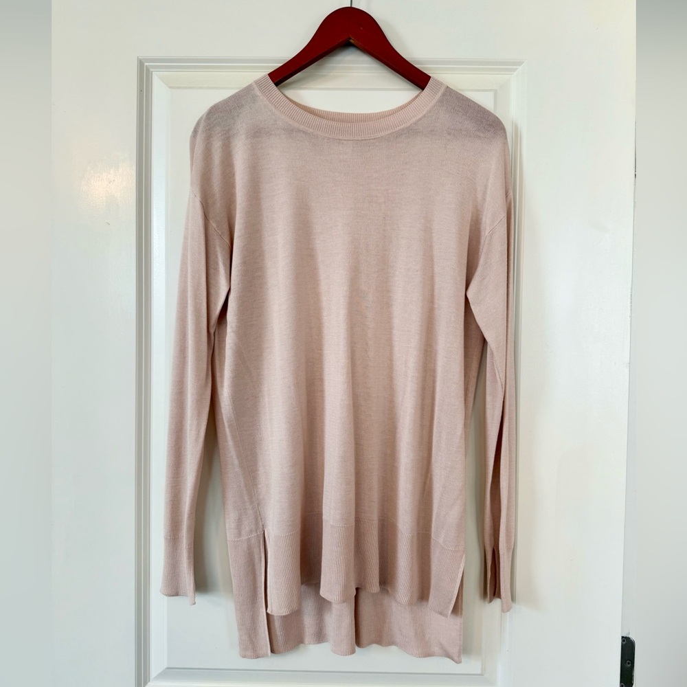H&M Blush Pink Long Knit Top